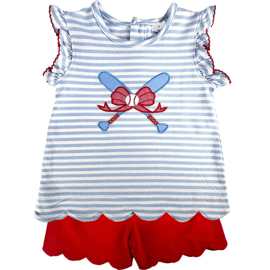 Pre-order no moq GSSO3244 pre-order baby girl clothes sleeveless shorts summer outfit-26.1.19