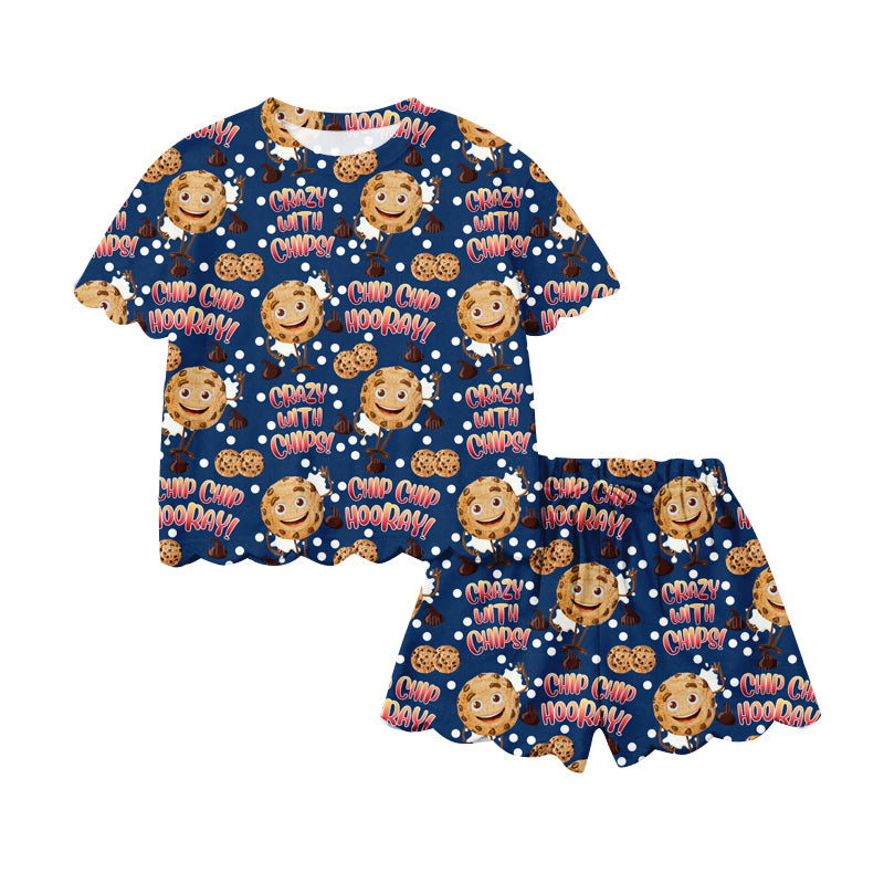 Pre-order no moq GSSO3289 pre-order scallop baby girl clothes short sleeve shorts summer outfit-26.1.23