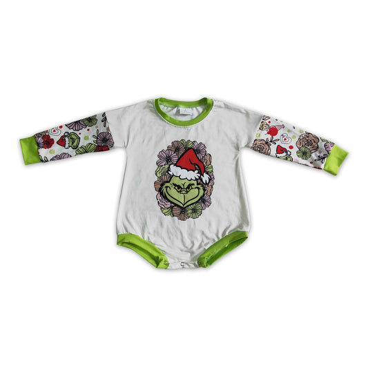 11.17 RTS NO MOQ(In Stock) LR0131 baby clothing long sleeve bodysuit milk silk baby romper cartoon print