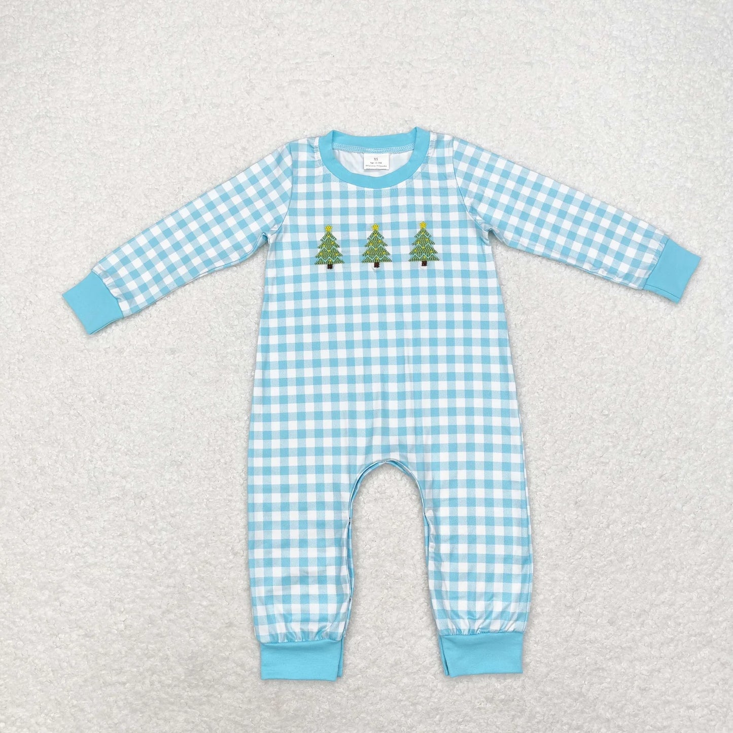 Sibling Baby Infant Boys Christmas Ducks Santa Embroidery Zip Rompers