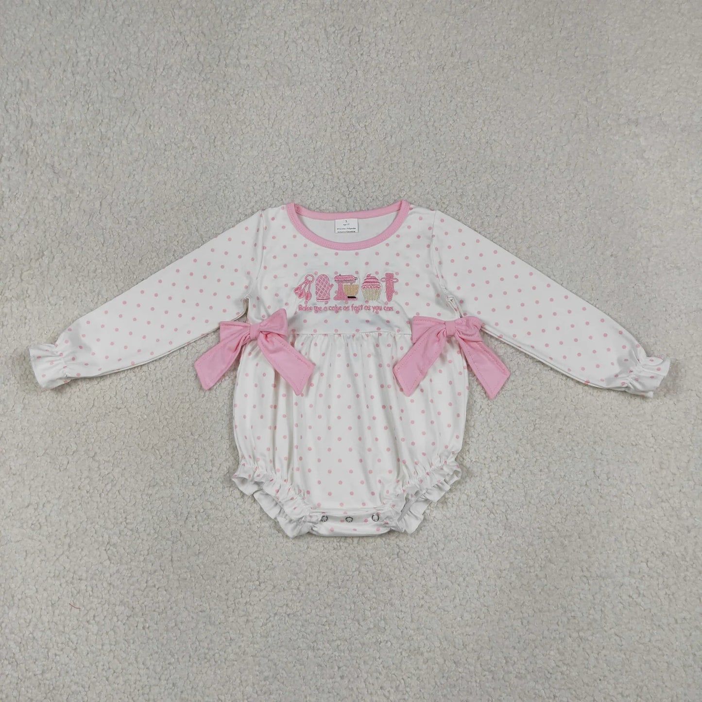 LR2947 baby girl clothes cakes toddler girl winter bubble