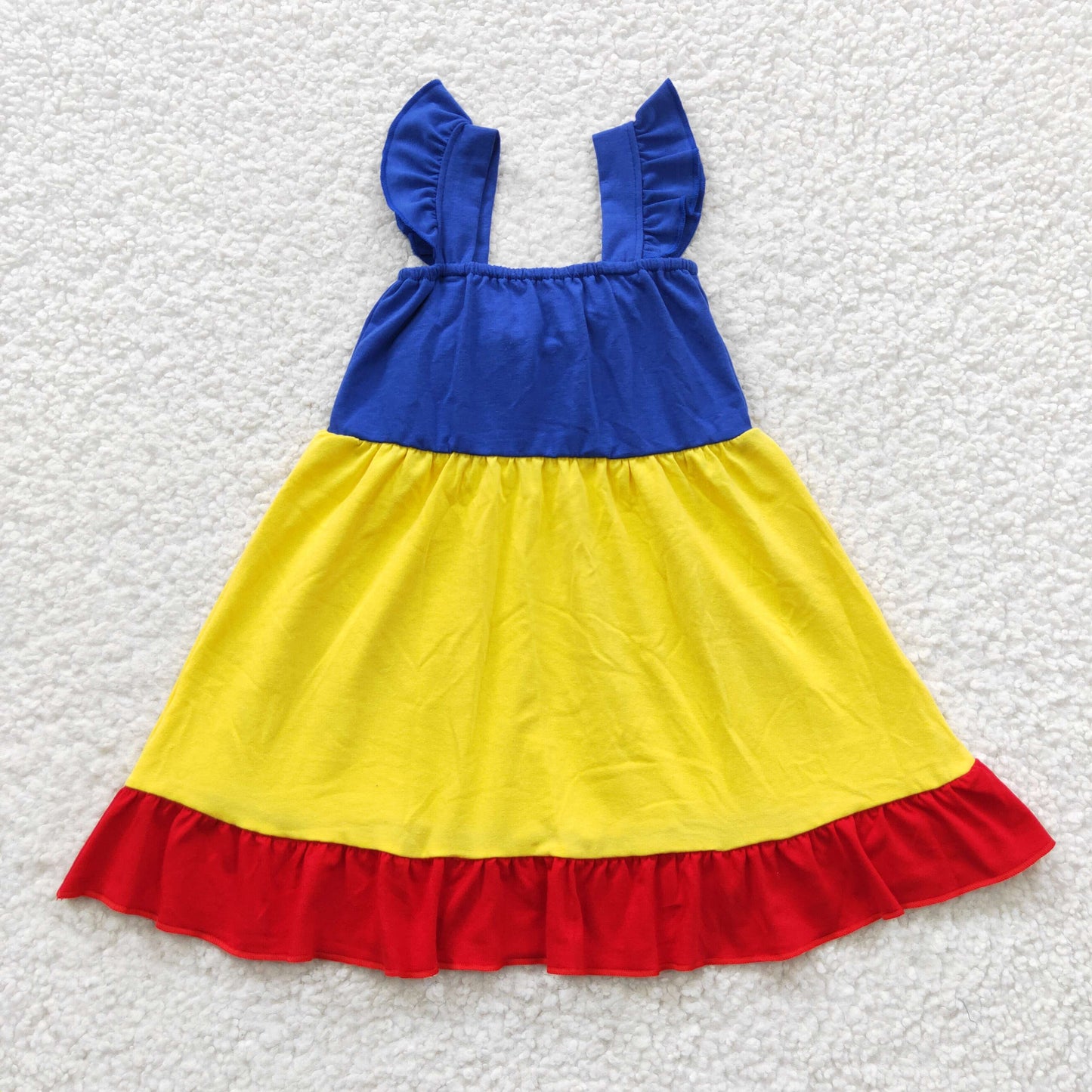 GSD0343 Disney Snow White Bow Knot Flying Sleeve Dress