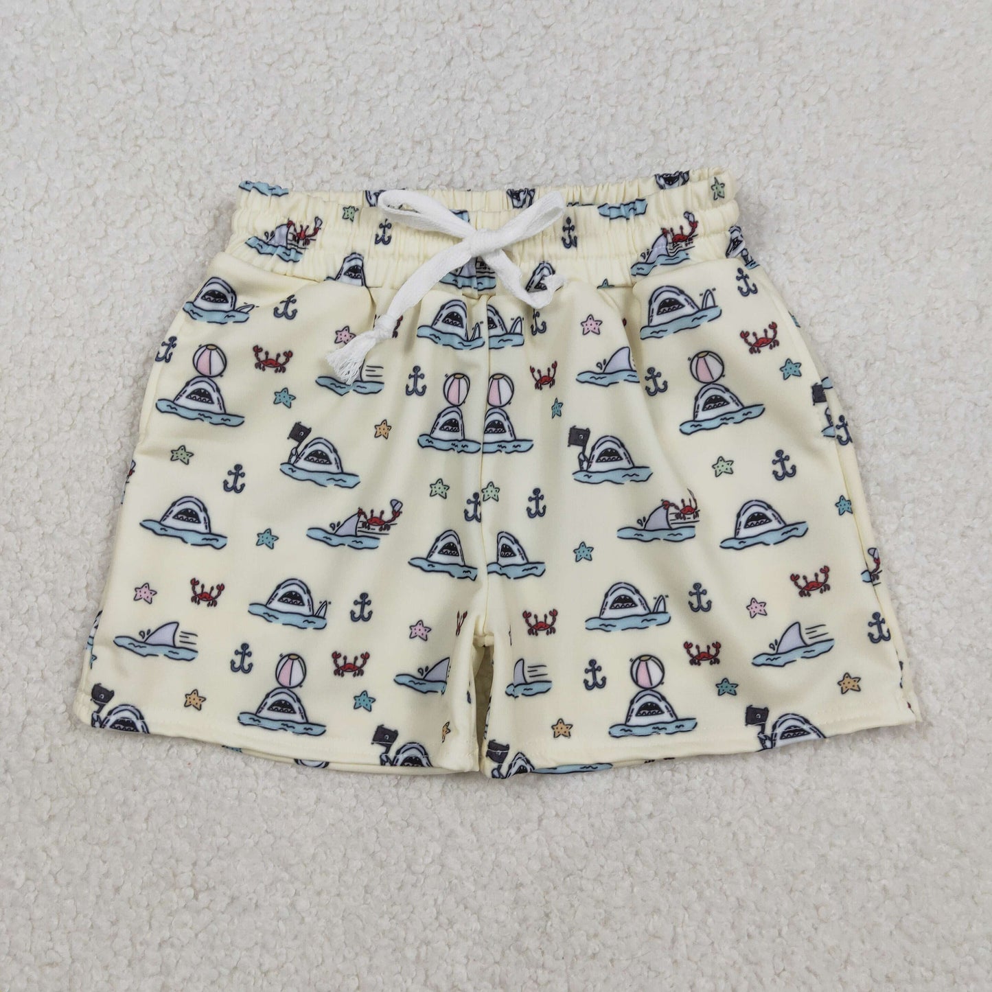 Sibling Baby Boys clothes Summer Beach swim Shorts