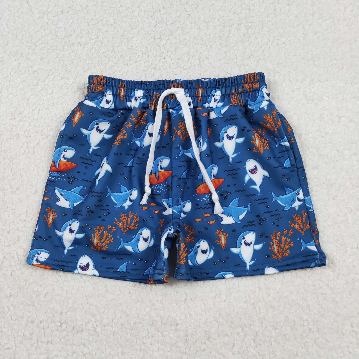 Sibling Baby Boys clothes Summer Beach swim Shorts