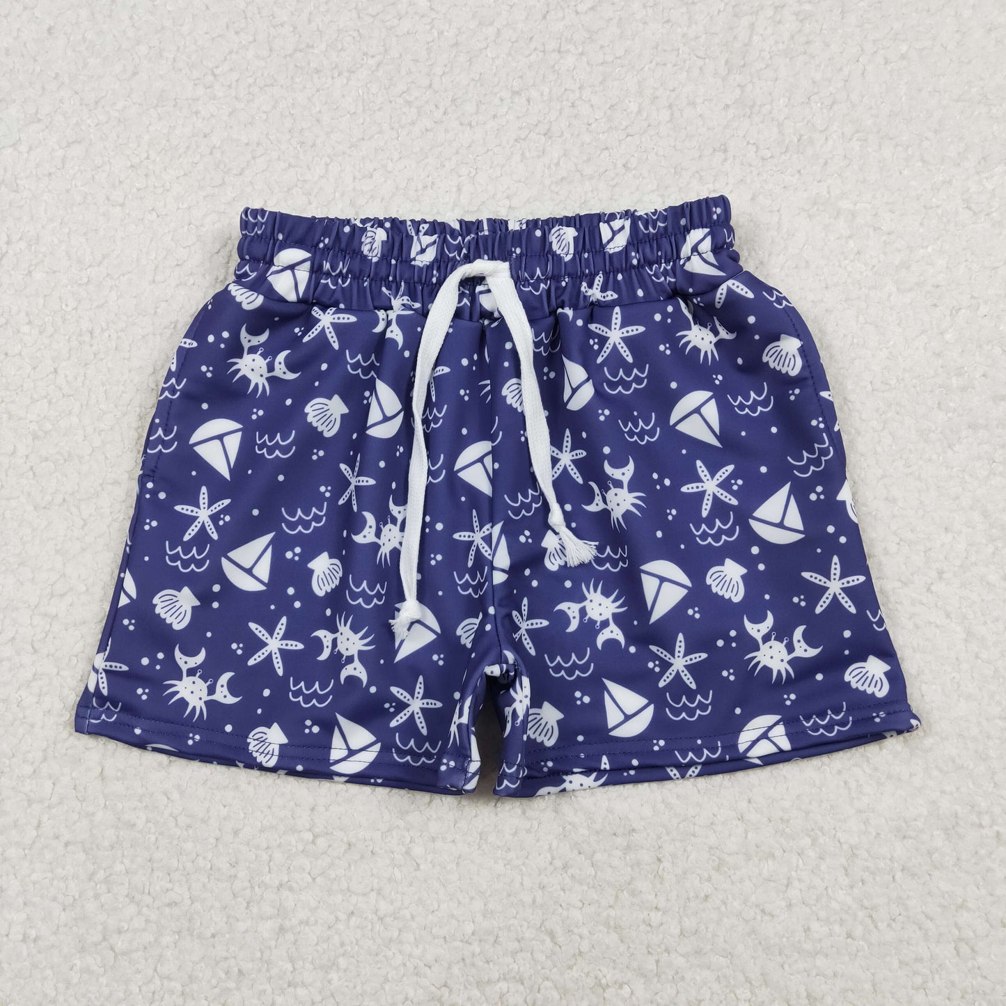Sibling Baby Boys clothes Summer Beach swim Shorts
