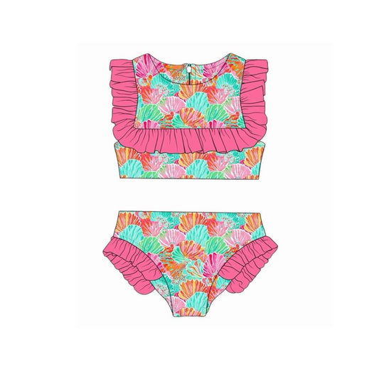 Pre-order no moq S0722 pre-order baby girl clothes summer sleeveless swimsuit-26.1.10