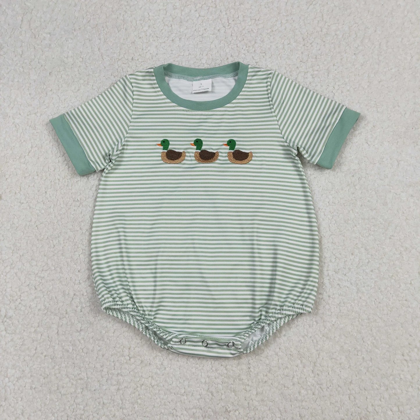 SR3531 baby boy clothes mallard boy summer bubble