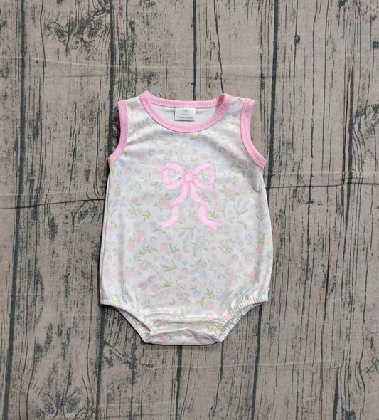 SR3727 pre-order baby girl clothes embroidery bows girl summer bubble-26.1.14