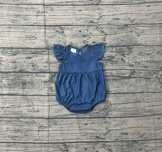 SR3734 pre-order baby girl clothes blue print girl summer bubble-26.1.13