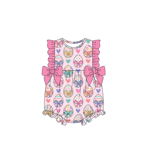 Pre-order no moq SR3902 pre-order baby girl clothes easter bow vest bubble-26.1.1