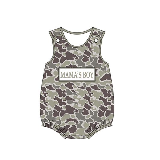 Pre-order no moq SR3904 pre-order baby boy clothes summer MAMA camouflage vest bubble-26.1.1