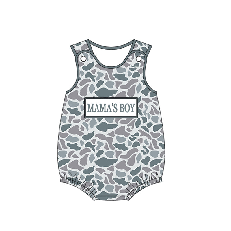 Pre-order no moq SR3906 pre-order baby boy clothes MAMA camouflage vest bubble-26.1.1