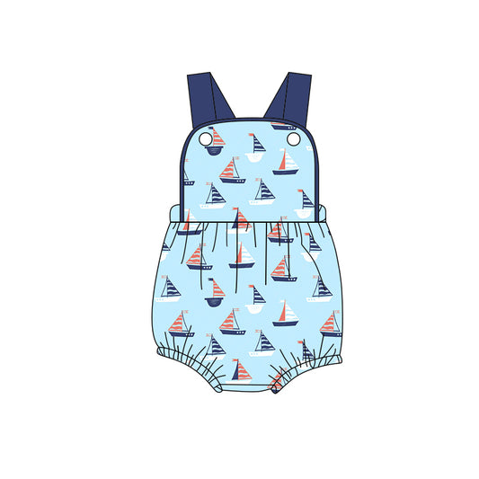 Pre-order no moq SR3945 pre-order baby boy clothes boat vest bubble-26.1.7