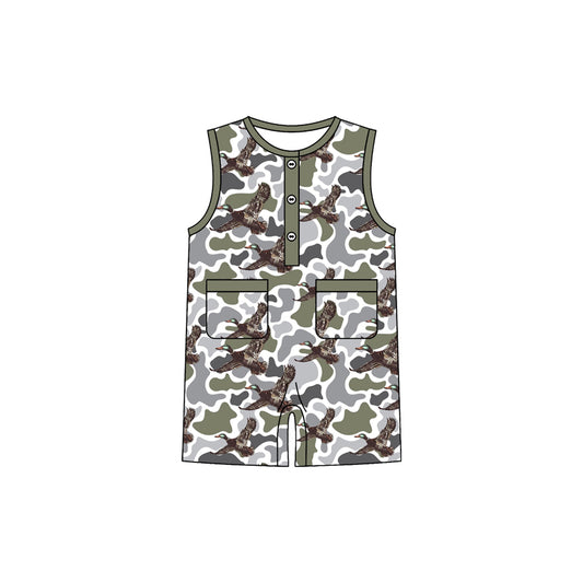 Pre-order no moq SR3946 pre-order baby boy clothes camouflage duck vest bubble-26.1.7