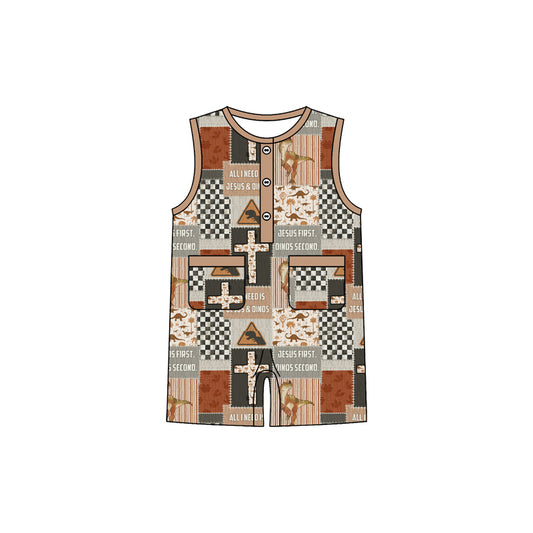 Pre-order no moq SR3948 pre-order baby boy clothes easter vest bubble-26.1.7