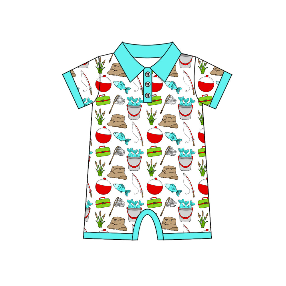 Pre-order no moq SR3950 pre-order baby boy clothes FISHING vest bubble-26.1.8