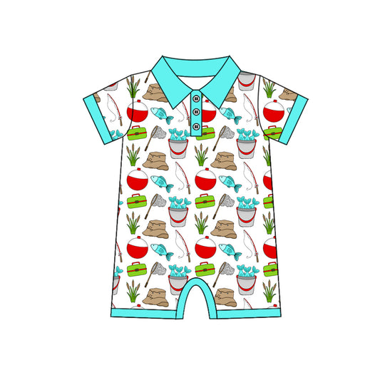 Pre-order no moq SR3950 pre-order baby boy clothes FISHING vest bubble-26.1.8