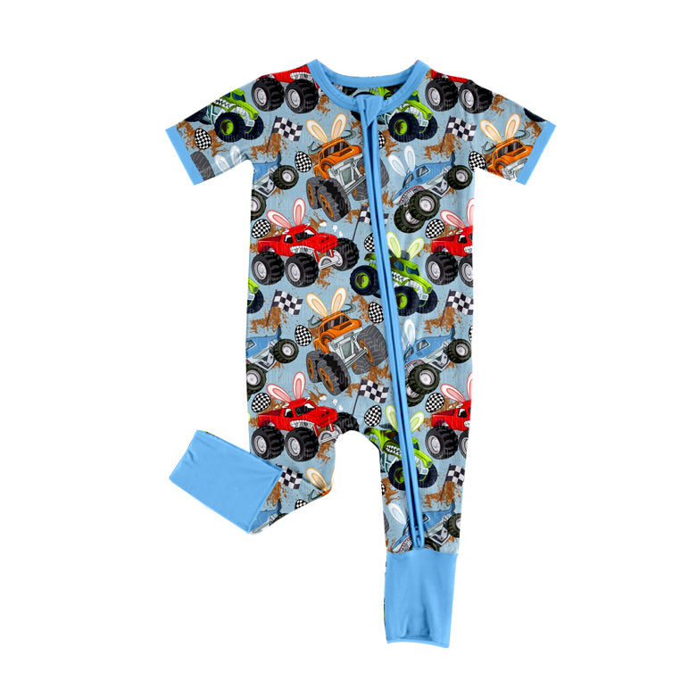 Pre-order no moq SR3953 pre-order baby boy clothes easter short sleeve bubble-26.1.9