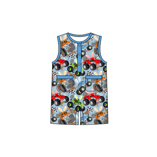 Pre-order no moq SR3954 pre-order baby boy clothes easter vest bubble-26.1.9