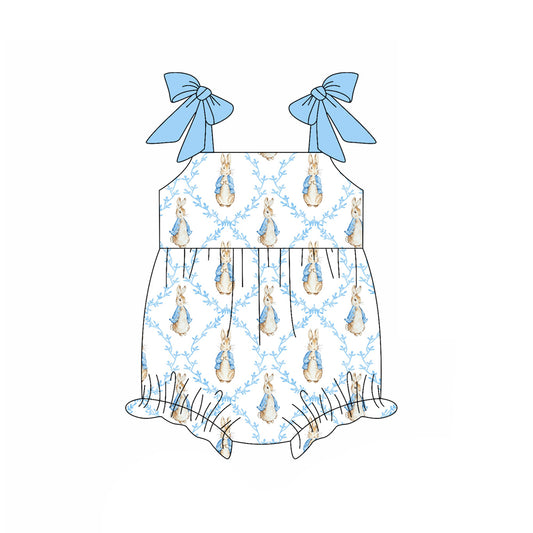 Pre-order no moq SR3955 pre-order baby girl clothes bow bunny suspender bubble-26.1.9