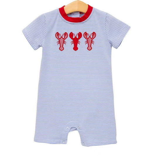 Pre-order no moq SR4007 pre-order baby boy clothes lobster short sleeve bubble-26.1.19