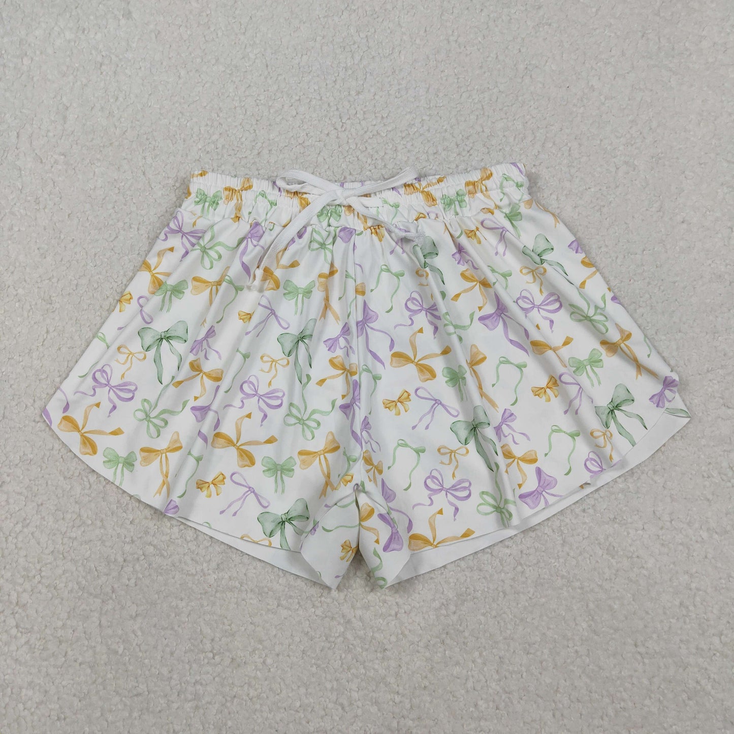 Sibling Baby girls clothes and adult clothes yoga mardi gras kids shorts and adult shorts