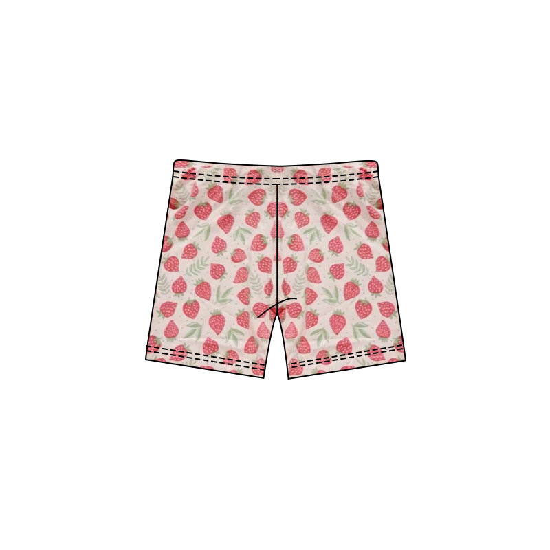 Pre-order no moq SS0789 baby boy clothes summer strawberry shorts-26.1.7