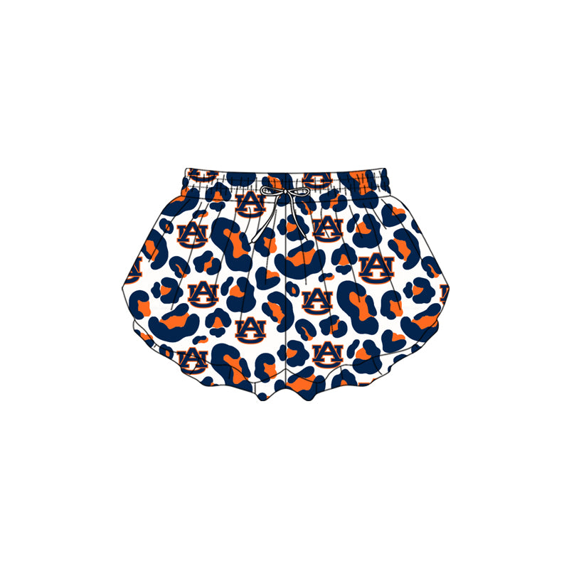 Pre-order no moq SS0819 baby girl clothes summer yoga team camouflage shorts-26.1.13