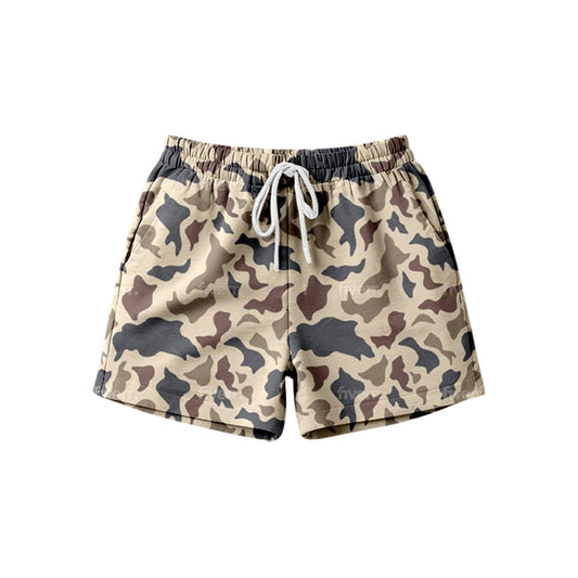 SS0843 Preorder Adult Women Southern Khaki Camo Pockets Shorts Bottom