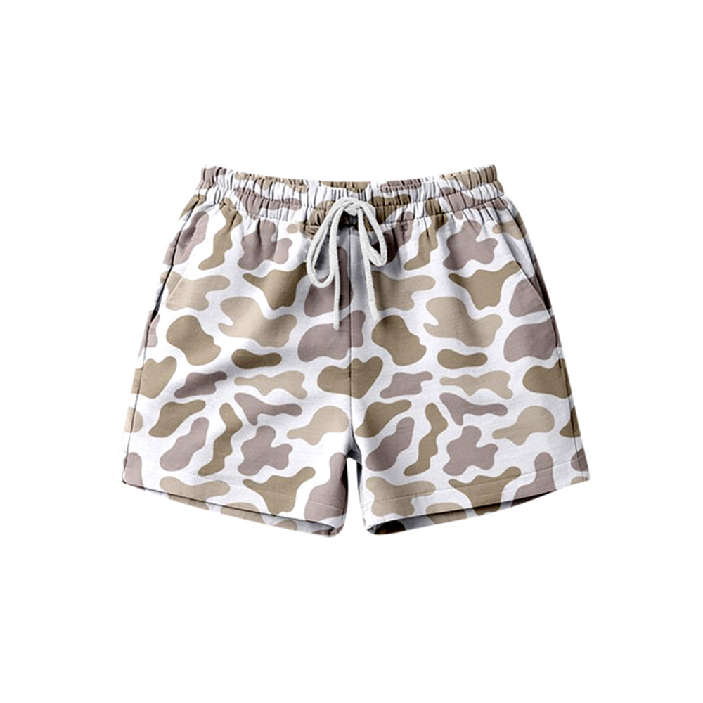SS0846 Preorder Adult Women Southern Light Khaki Camo Pockets Shorts Bottom