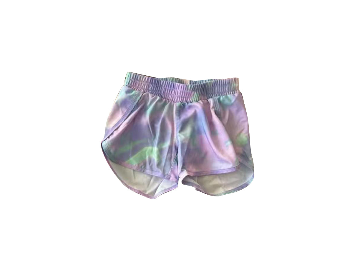 SS0850 Preorder Baby Girl Tie-dye Shorts Bottom