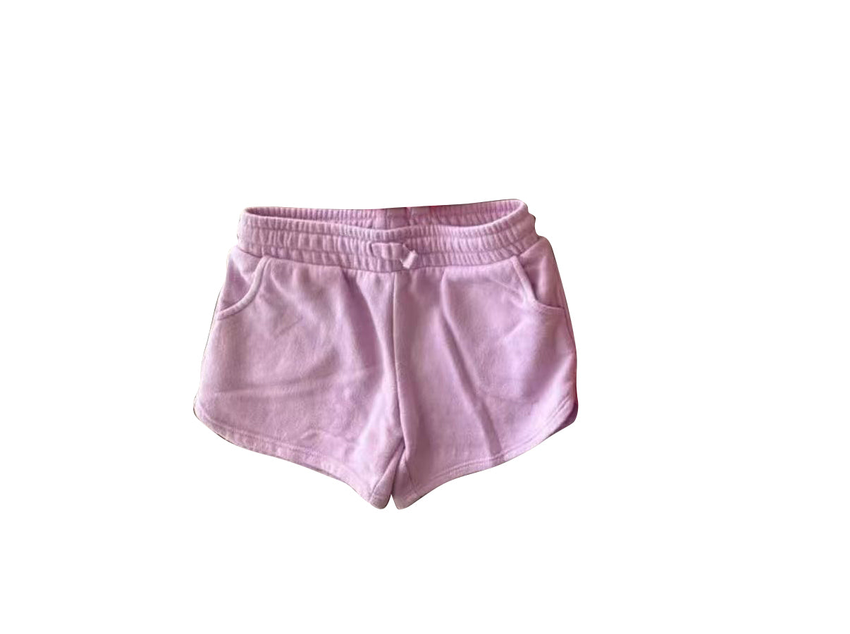 SS0851 Preorder Baby Girl Light Pink Pockets Shorts Bottom