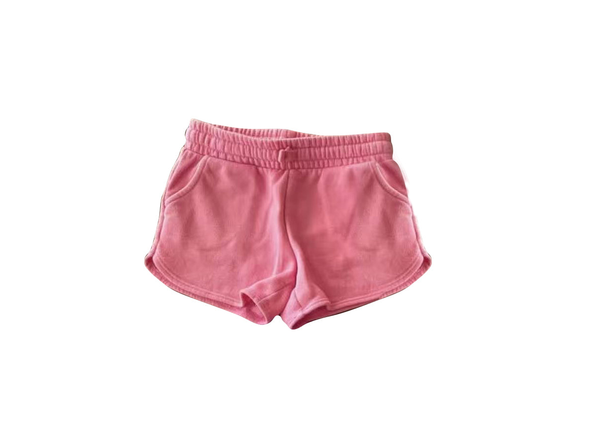 SS0852 Preorder Baby Girl Pink Pockets Shorts Bottom