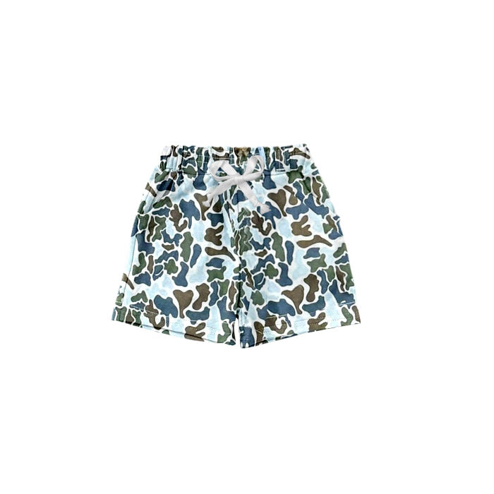SS0873 Preorder Baby Boy Southern Camo Pockets Shorts Bottom