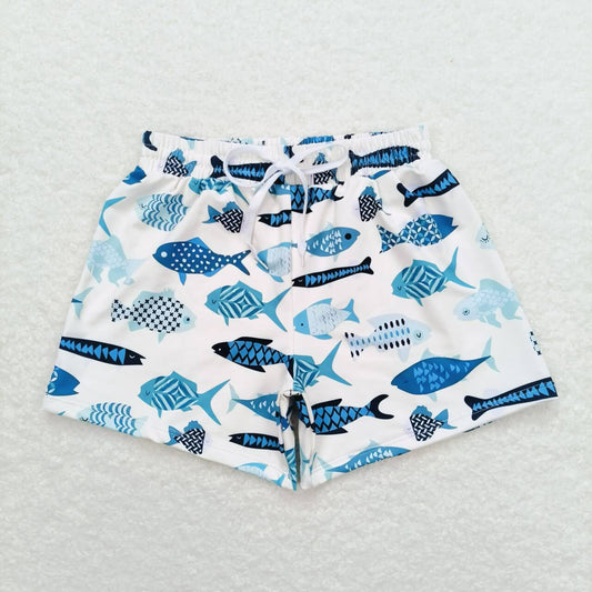 S0399 Little fish swim trunks for boys