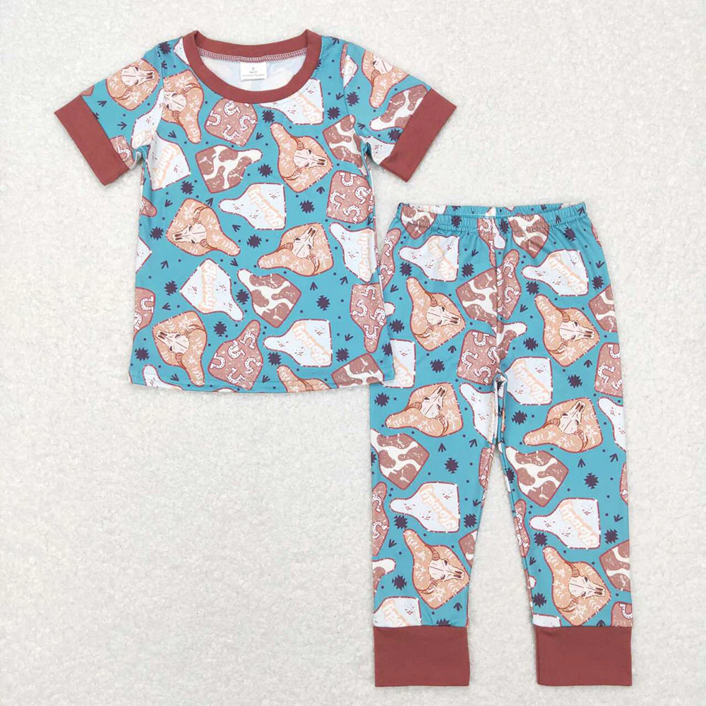 Sibling Baby Boys girls clothes summer short sleeve pants Clothes Sets