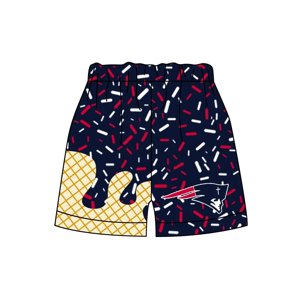 Custom Order Baby Boys Sprinkles Patriot Team Shorts Bottom