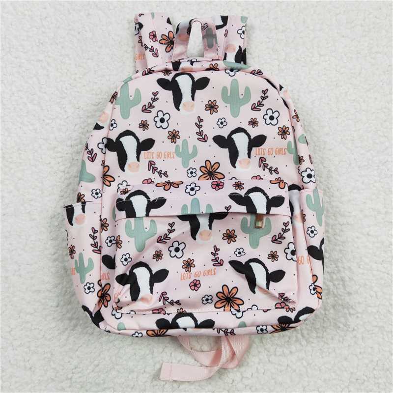 BA0036Cow Flower Cactus Backpack