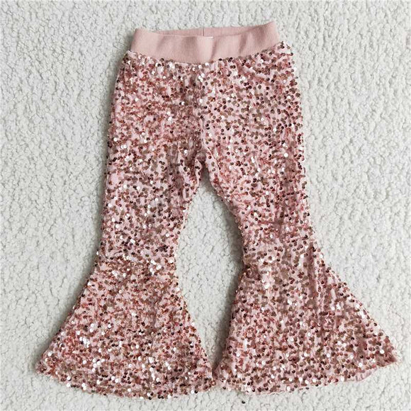 E2-28 Pink Sequin Trousers