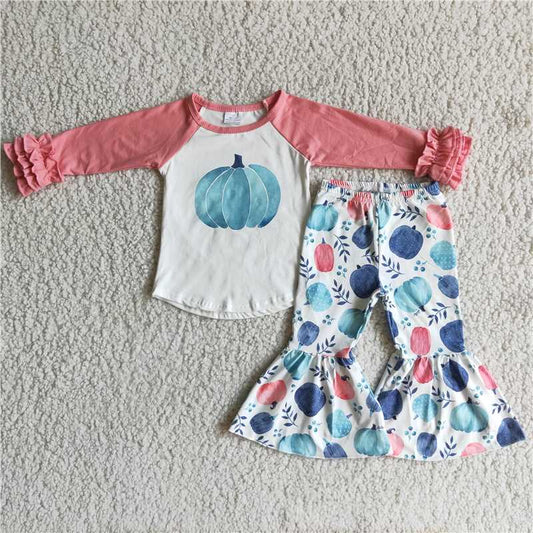 6 A14-1 Long Sleeve Lace Pumpkin Set