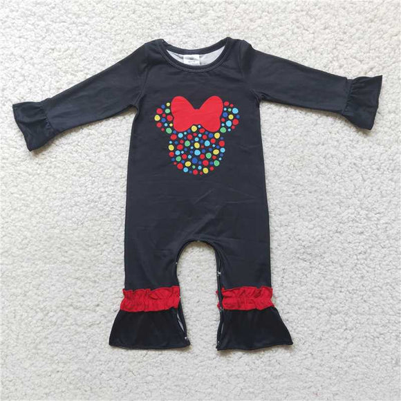 hot sale popular no MOQ cute baby girls kids clothes rts cute baby girls romper