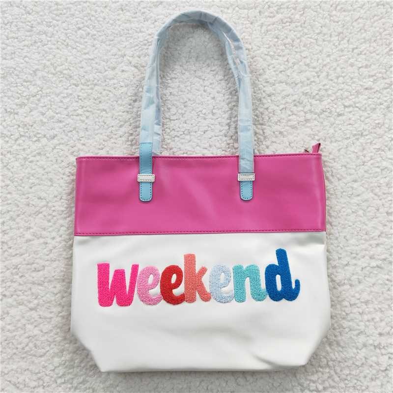 BA0052 Wholesale price spot weekend fitness girl pink fashion boutique carrier bag