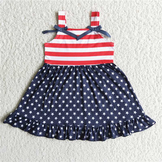 A14-10 2023 new fashion girl flag skirt