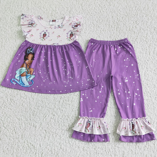 GSPO0058  New Anime Movie Character Print Short Sleeve Pants Set