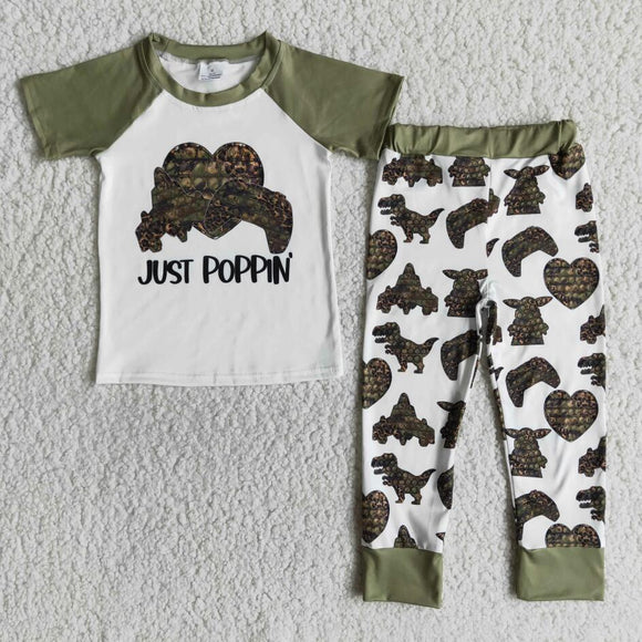 just pop pin short sleeve top leggings children clothing NO MOQ boutique baby outfit baby girl clothes kids clothing sets