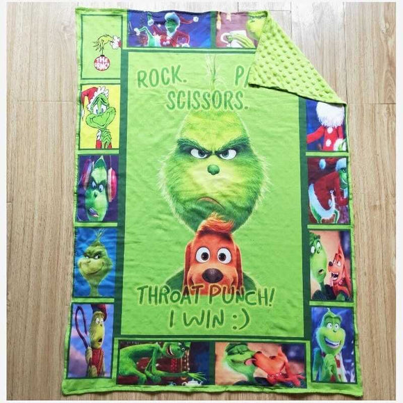 RTS no MOQ cartoon print blankets soft blanket children cute blanket