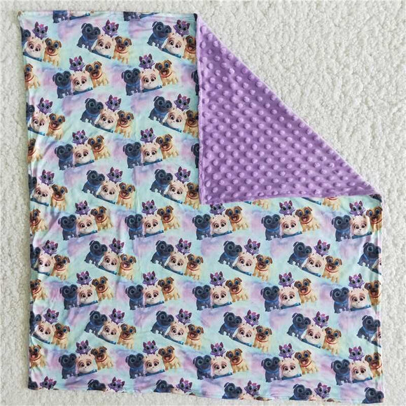 no MOQ cartoon print baby blankets lovely soft blanket toddler baby kids blanket