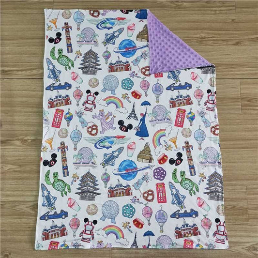 newest baby cartoon blankets soft blanket toddler kids baby blanket