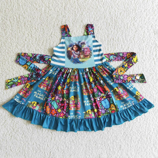 GSD0017 CARTOON TWIRL DRESS