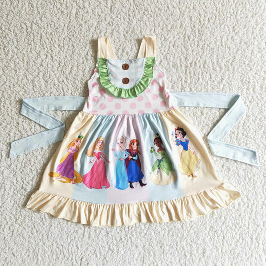 GSD0018 SUMMER GIRLS PRINCESS DRESS